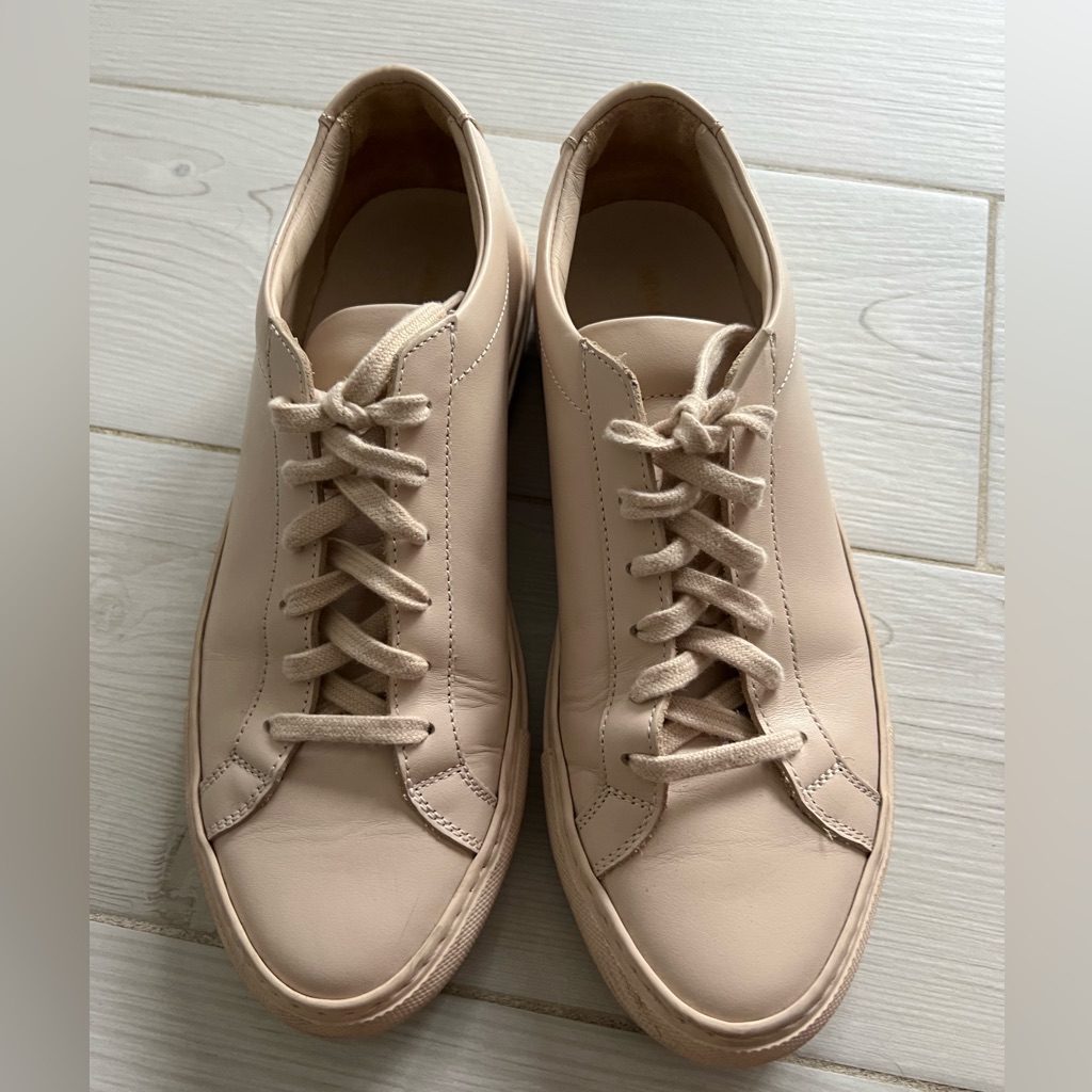 Common Projects Achilles Leather Low Top Sneakers
